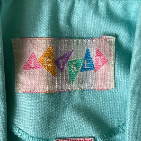 Jet Set true vintage 80s oversized blazer jacket size 2T - Picture 4 of 10